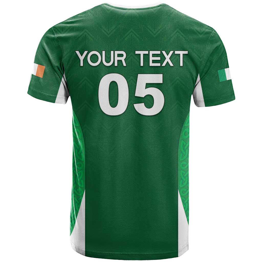 Custom Ireland Rugby T Shirt Irish Celtic Shamrock