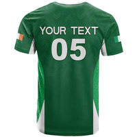 Custom Ireland Rugby T Shirt Irish Celtic Shamrock
