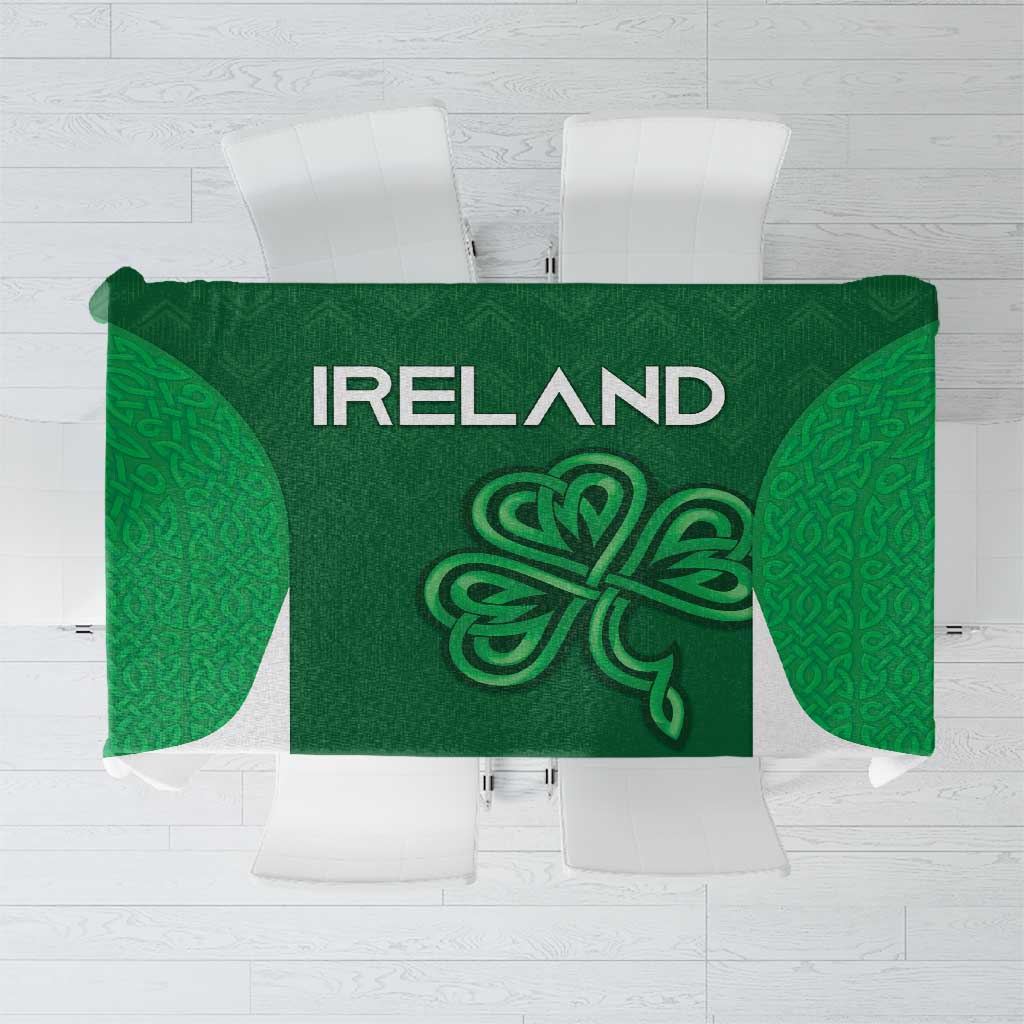 Ireland Rugby Tablecloth Irish Celtic Shamrock