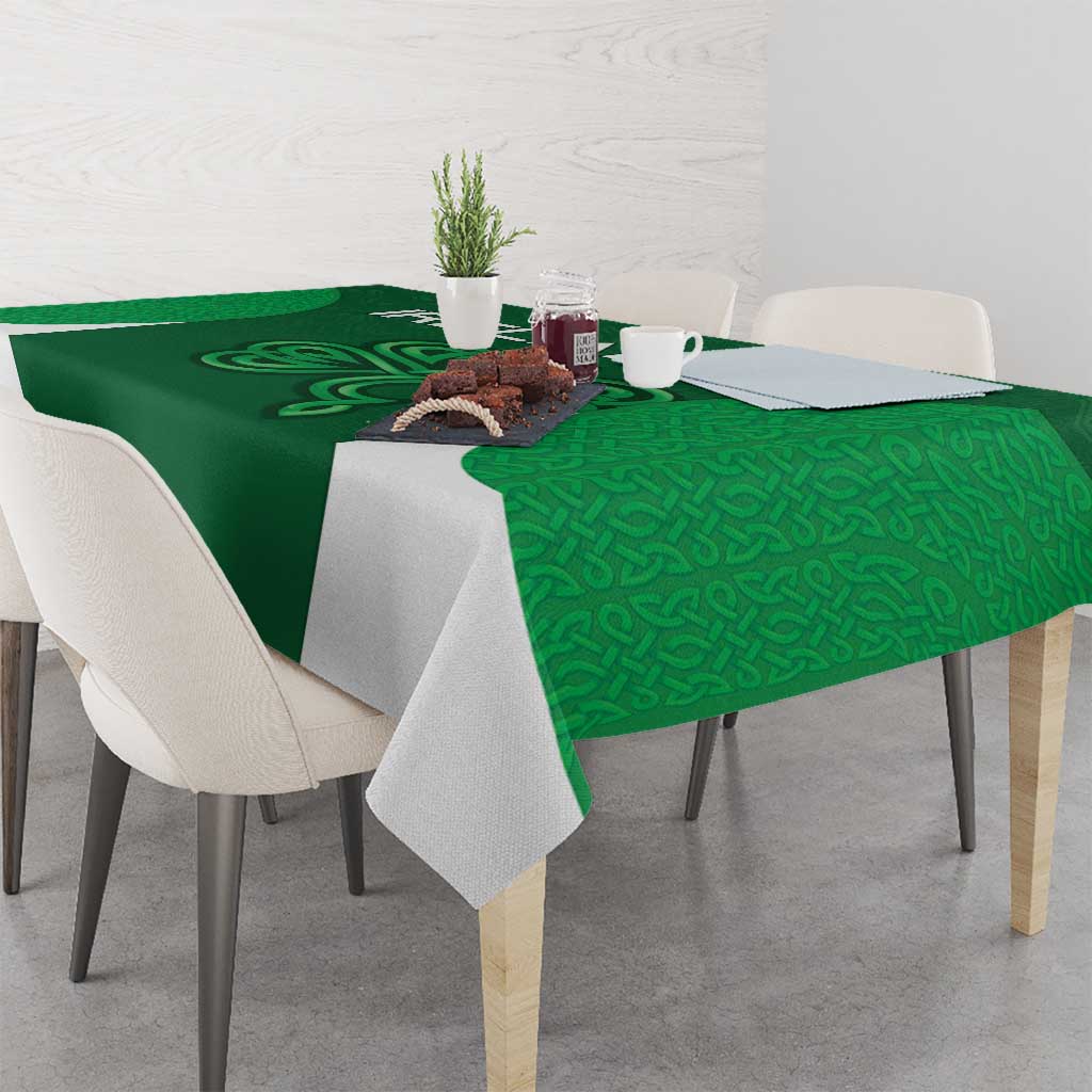 Ireland Rugby Tablecloth Irish Celtic Shamrock