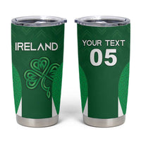 Custom Ireland Rugby Tumbler Cup Irish Celtic Shamrock