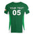Custom Ireland Rugby Women V-Neck T-Shirt Irish Celtic Shamrock