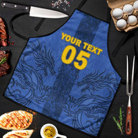 Custom Bosnia And Herzegovina Football Apron Zmajevi Rising Strong