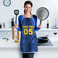 Custom Bosnia And Herzegovina Football Apron Zmajevi Rising Strong