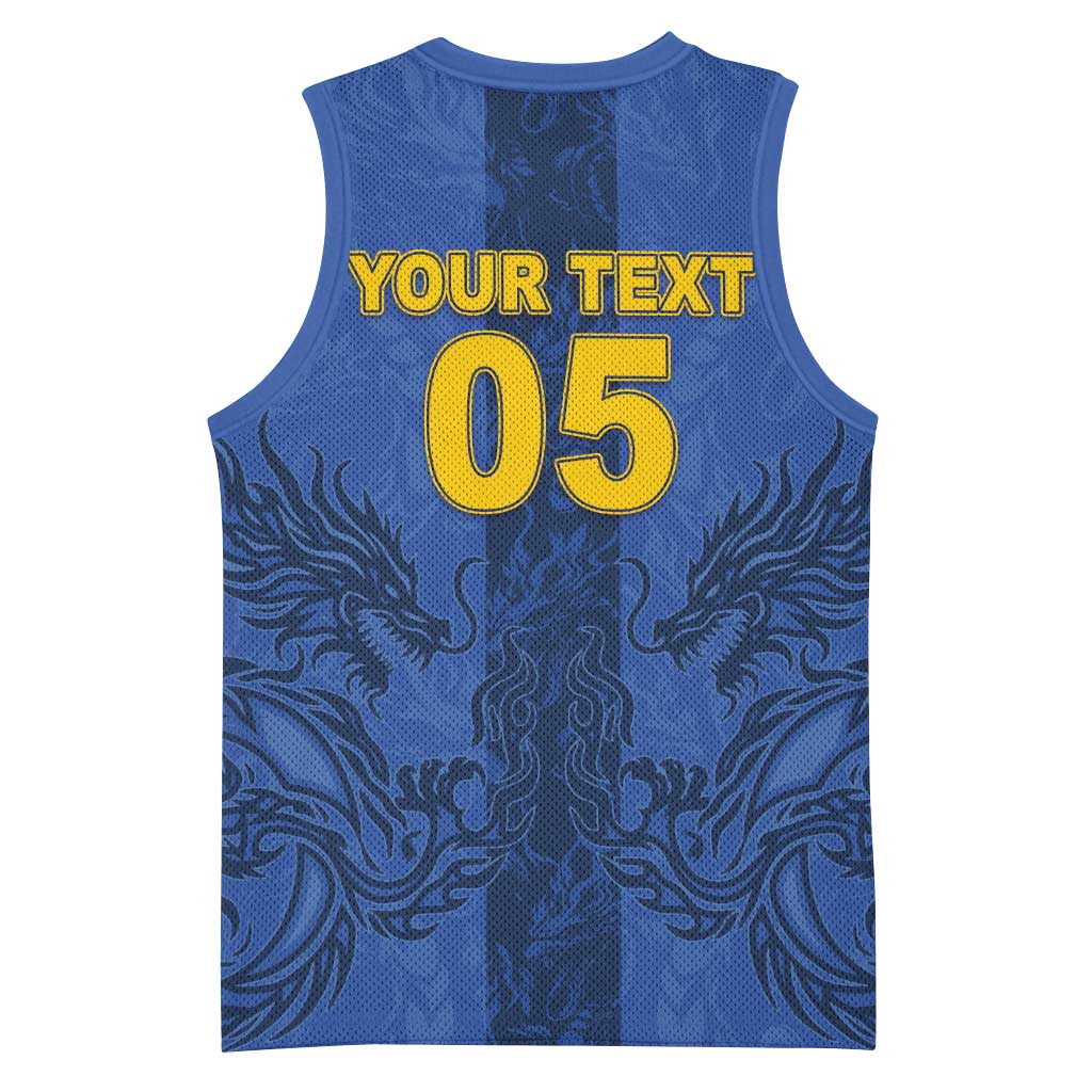 Custom Bosnia And Herzegovina Football Basketball Jersey Zmajevi Rising Strong