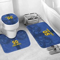 Custom Bosnia And Herzegovina Football Bathroom Set Zmajevi Rising Strong