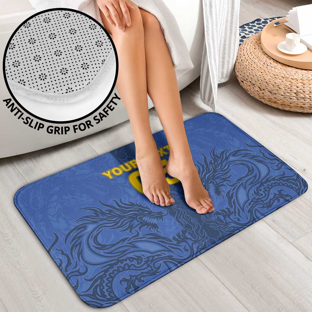 Custom Bosnia And Herzegovina Football Bathroom Set Zmajevi Rising Strong