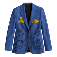 Custom Bosnia And Herzegovina Football Blazer Zmajevi Rising Strong