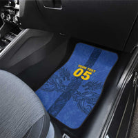 Custom Bosnia And Herzegovina Football Car Mats Zmajevi Rising Strong