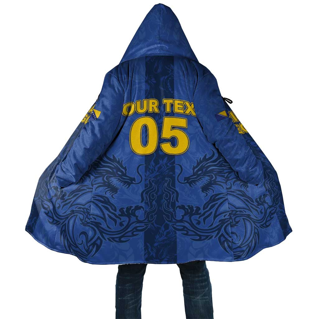 Custom Bosnia And Herzegovina Football Cloak Zmajevi Rising Strong