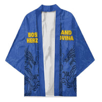 Custom Bosnia And Herzegovina Football Kimono Zmajevi Rising Strong