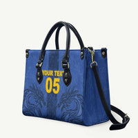 Custom Bosnia And Herzegovina Football Leather Bag Zmajevi Rising Strong