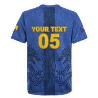 Custom Bosnia And Herzegovina Football Rugby Jersey Zmajevi Rising Strong