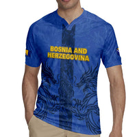 Custom Bosnia And Herzegovina Football Rugby Jersey Zmajevi Rising Strong