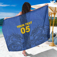 Custom Bosnia And Herzegovina Football Sarong Zmajevi Rising Strong