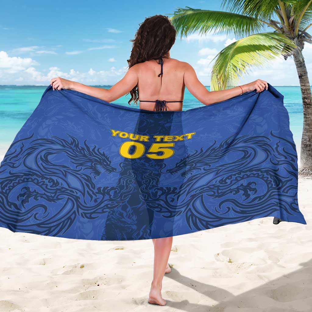 Custom Bosnia And Herzegovina Football Sarong Zmajevi Rising Strong
