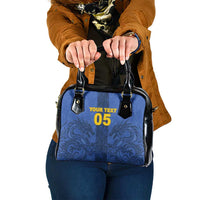 Custom Bosnia And Herzegovina Football Shoulder Handbag Zmajevi Rising Strong