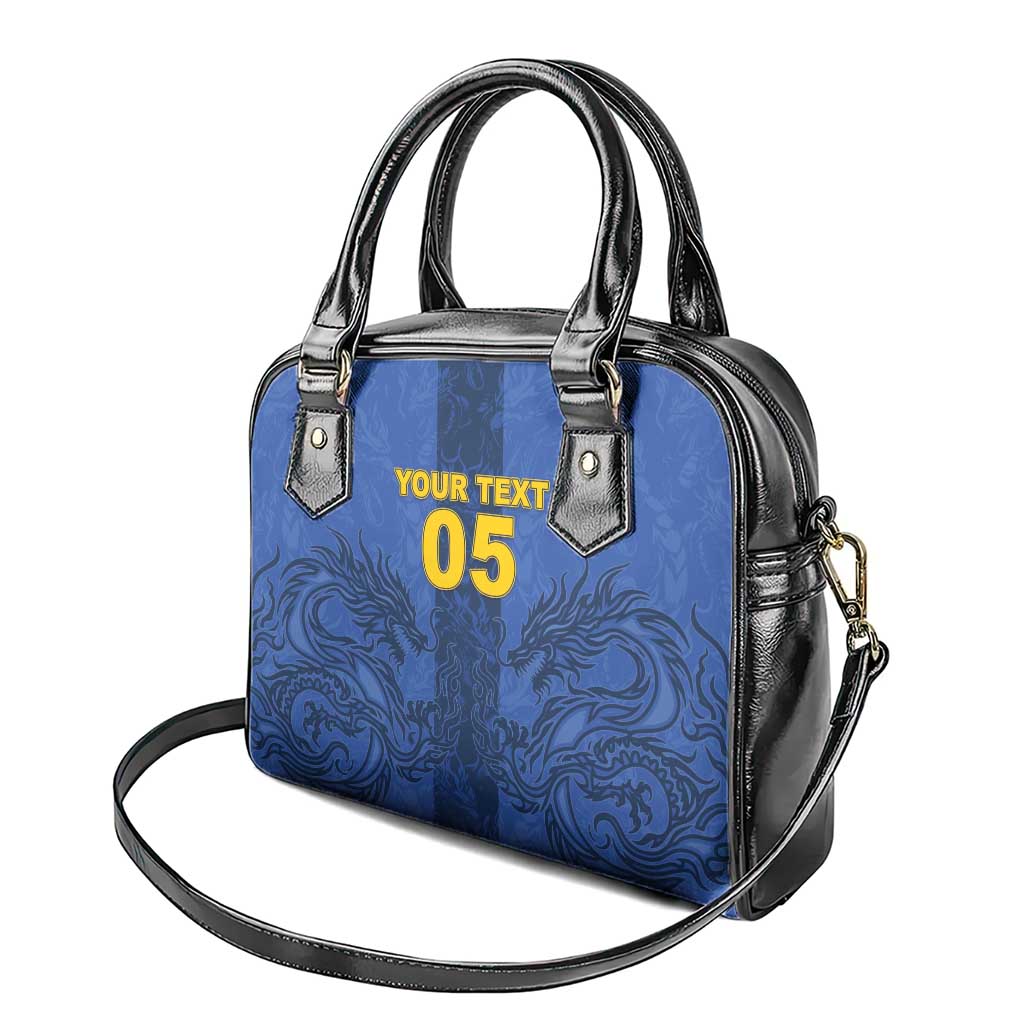 Custom Bosnia And Herzegovina Football Shoulder Handbag Zmajevi Rising Strong