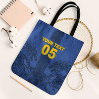 Custom Bosnia And Herzegovina Football Tote Bag Zmajevi Rising Strong