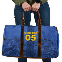 Custom Bosnia And Herzegovina Football Travel Bag Zmajevi Rising Strong
