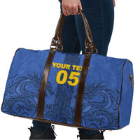 Custom Bosnia And Herzegovina Football Travel Bag Zmajevi Rising Strong