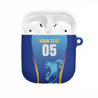 Custom Saint Lucia 2026 Cricket AirPods Case Kings Never Fall