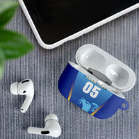 Custom Saint Lucia 2026 Cricket AirPods Case Kings Never Fall