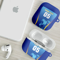 Custom Saint Lucia 2026 Cricket AirPods Case Kings Never Fall