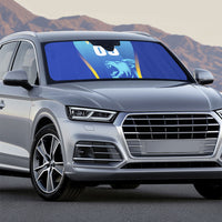 Custom Saint Lucia 2026 Cricket Auto Sun Shade Kings Never Fall