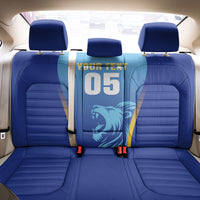 Custom Saint Lucia 2026 Cricket Back Car Seat Cover Kings Never Fall