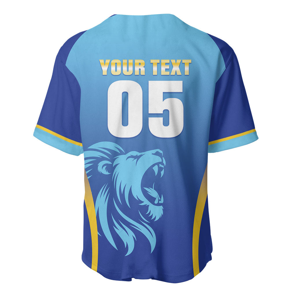 Custom Saint Lucia 2026 Cricket Baseball Jersey Kings Never Fall