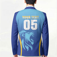 Custom Saint Lucia 2026 Cricket Blazer Kings Never Fall