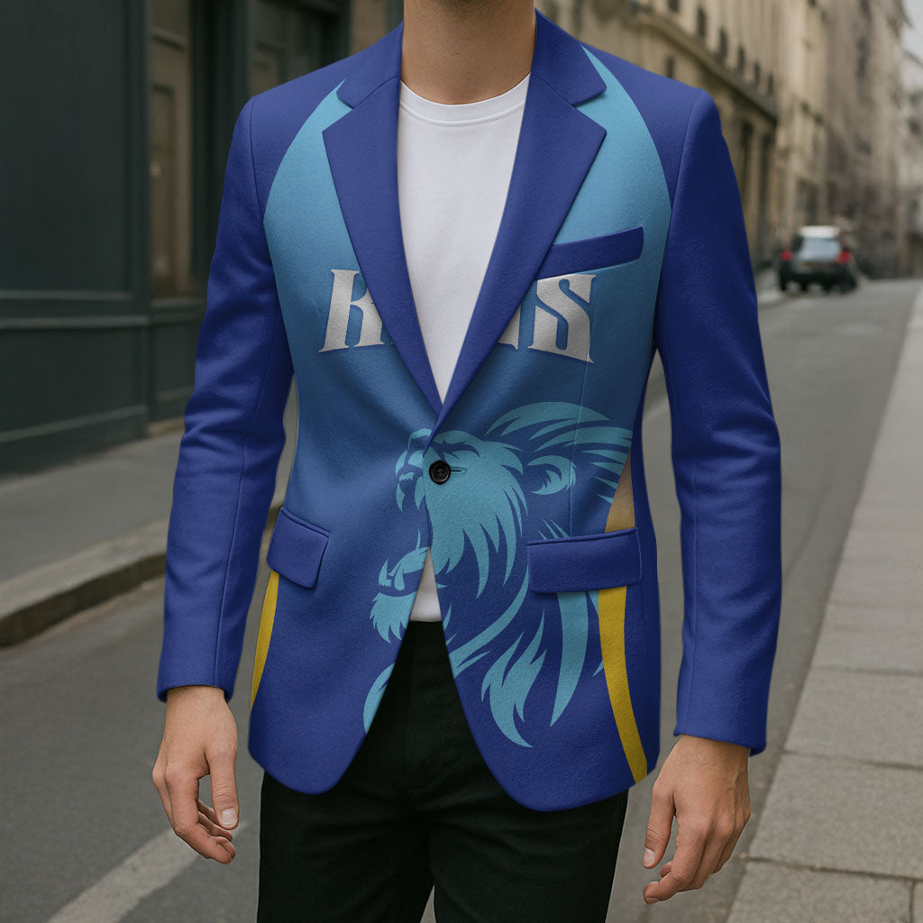 Custom Saint Lucia 2026 Cricket Blazer Kings Never Fall