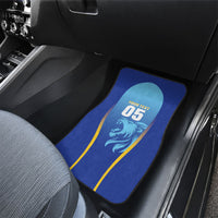 Custom Saint Lucia 2026 Cricket Car Mats Kings Never Fall