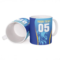 Custom Saint Lucia 2026 Cricket Ceramic Mug Kings Never Fall