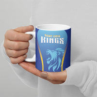 Custom Saint Lucia 2026 Cricket Ceramic Mug Kings Never Fall