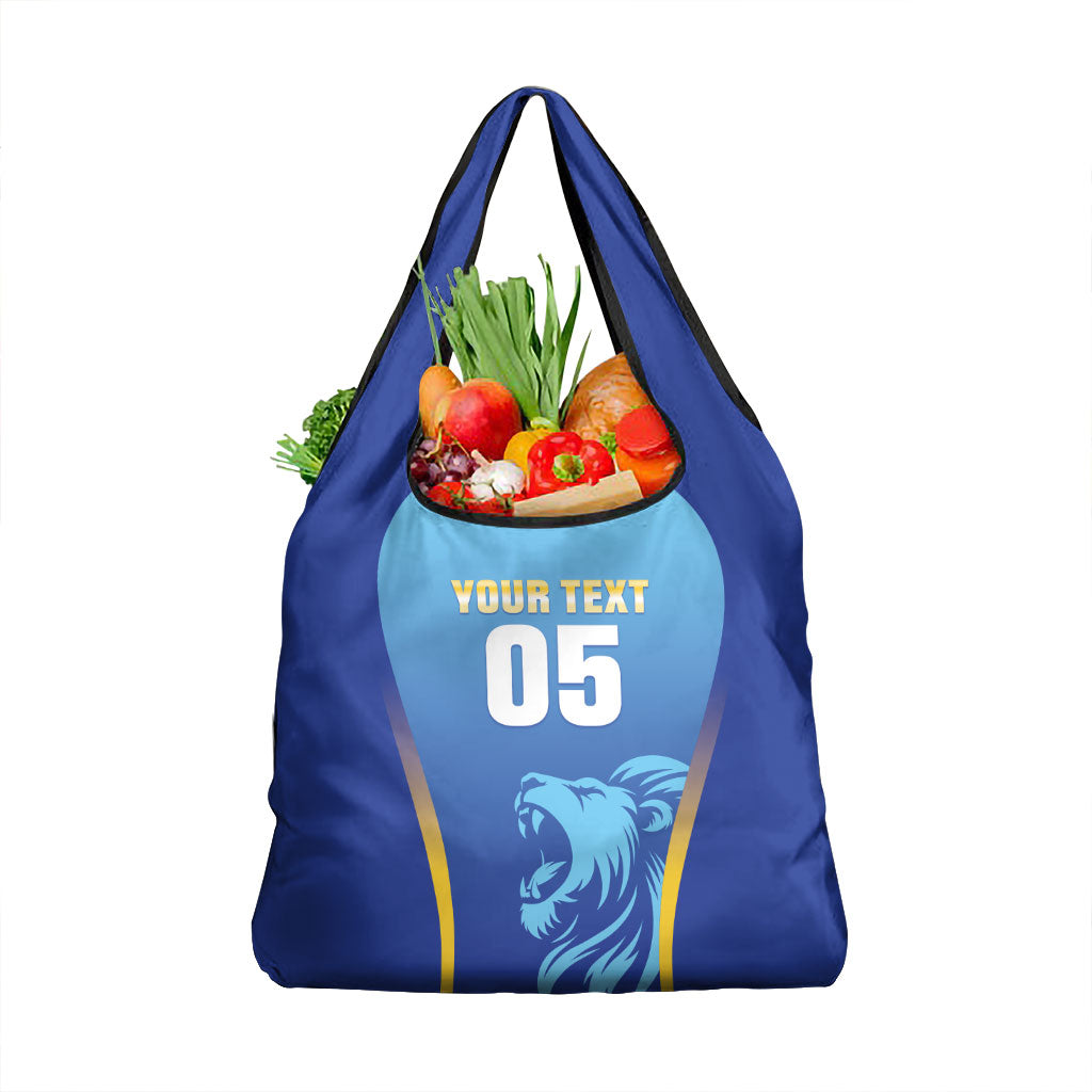Custom Saint Lucia 2026 Cricket Grocery Bag Kings Never Fall