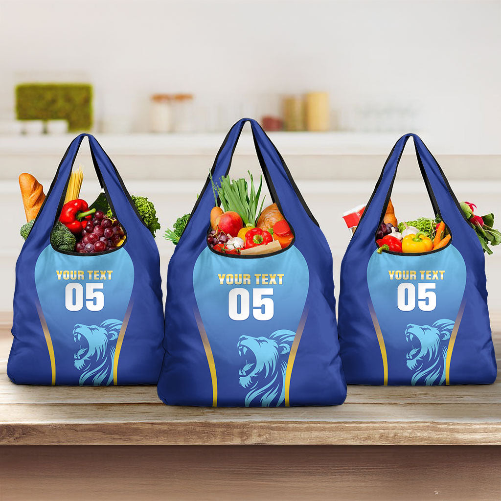 Custom Saint Lucia 2026 Cricket Grocery Bag Kings Never Fall