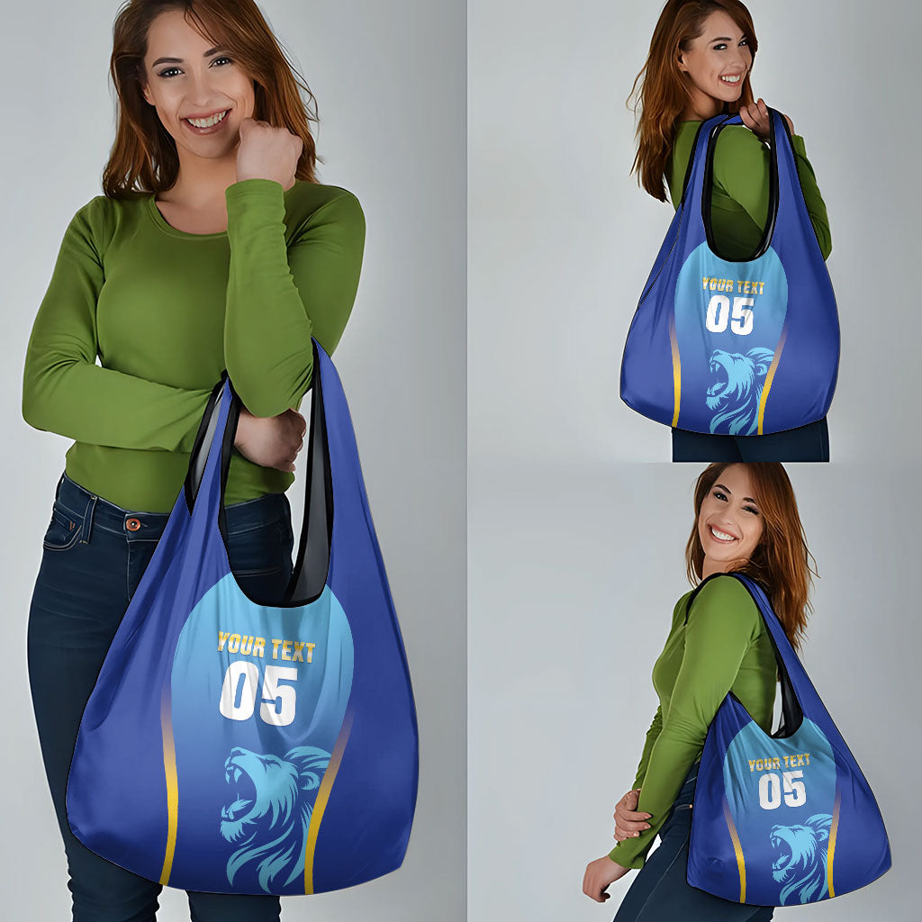 Custom Saint Lucia 2026 Cricket Grocery Bag Kings Never Fall