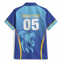 Custom Saint Lucia 2026 Cricket Hawaiian Shirt Kings Never Fall