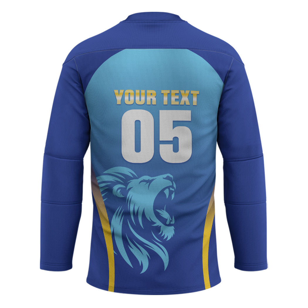 Custom Saint Lucia 2026 Cricket Hockey Jersey Kings Never Fall