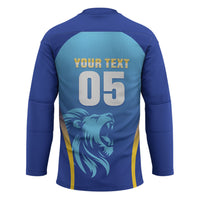 Custom Saint Lucia 2026 Cricket Hockey Jersey Kings Never Fall