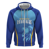 Custom Saint Lucia 2026 Cricket Hoodie Kings Never Fall