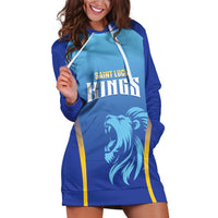 Custom Saint Lucia 2026 Cricket Hoodie Dress Kings Never Fall