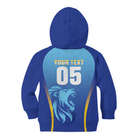 Custom Saint Lucia 2026 Cricket Kid Hoodie Kings Never Fall