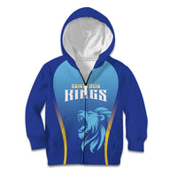 Custom Saint Lucia 2026 Cricket Kid Hoodie Kings Never Fall