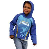 Custom Saint Lucia 2026 Cricket Kid Hoodie Kings Never Fall