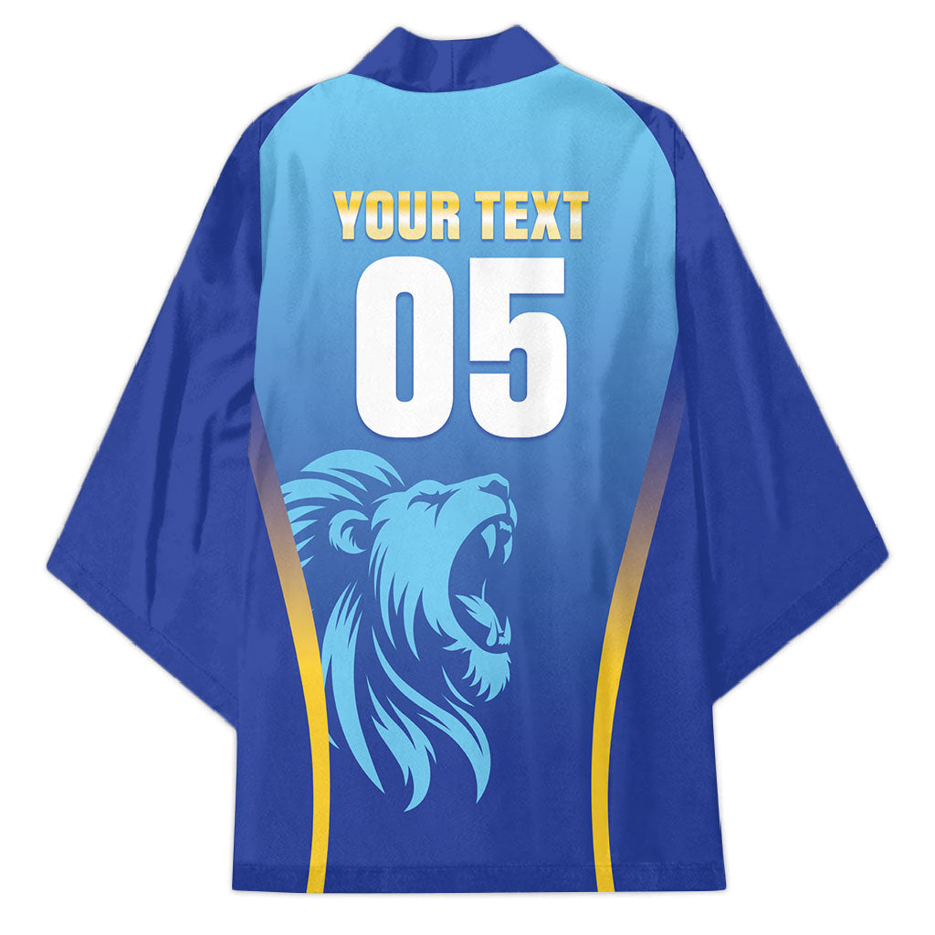 Custom Saint Lucia 2026 Cricket Kimono Kings Never Fall