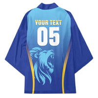Custom Saint Lucia 2026 Cricket Kimono Kings Never Fall