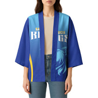 Custom Saint Lucia 2026 Cricket Kimono Kings Never Fall